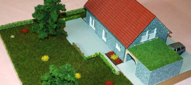 Ein weiteres Beispiel aus dem Bereich Architekturmodellbau