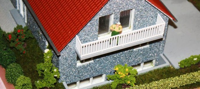 Ein weiteres Beispiel aus dem Bereich Architekturmodellbau