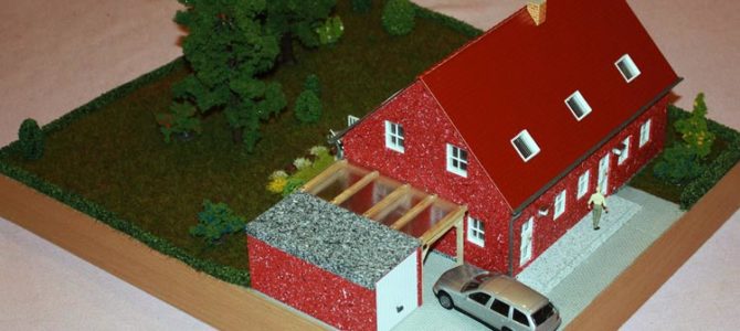 Ein weiteres Beispiel aus dem Bereich Architekturmodellbau