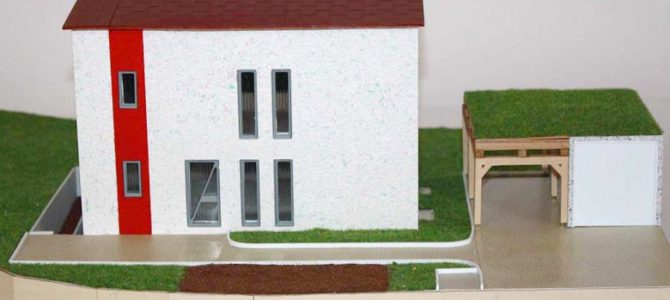 Ein weiteres Beispiel aus dem Bereich Architekturmodellbau