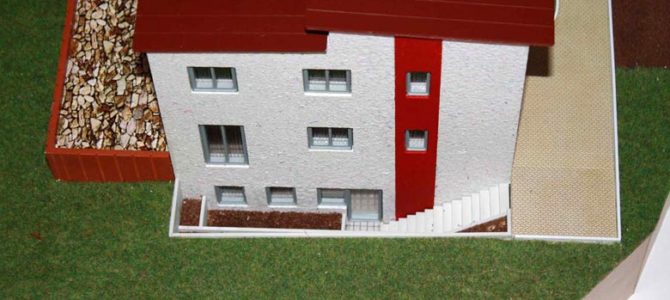 Ein weiteres Beispiel aus dem Bereich Architekturmodellbau