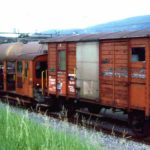 Rangiertraktor mit Magazinwagen