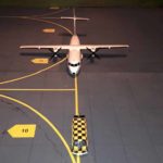 AR42 der RFG auf dem Nürnberger Flughafendiorama