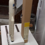 Mit Kartons mache ich mir ein Eindruck von den Dimensionen