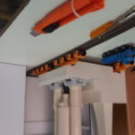 Aufstiege und Geländer fehlen noch am Starttisch