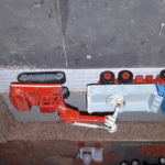 Die Heckbordwand wurde aus Polystyrol nachgefräst