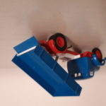 Der Kipperrahmen und der Hilfsrahmen unter dem Kipper entstanden im Eigenbau