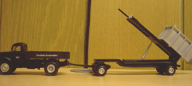 Supern und umbauen des Magirus Rundhauber von Wiking in 1:50
