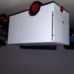 Die Splinte zum Öffnen und schließen der Türen