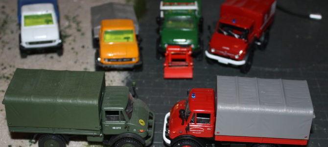 Der Unimog im Modellmaßstab 1:50