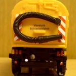 das Modell von hinten