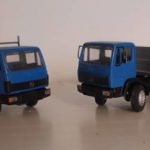 Merzedes 814 mit Kurzem Radstand als Pritsche und als 3-Seiten-Kipper