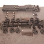 Zerlegtes Fahrgestell...