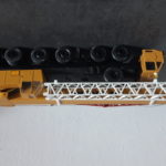 ...und weiß lackiert.