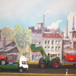 Scania für den Transport Landwrtschaftlicher Geräte