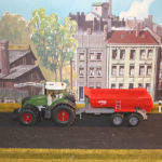 Fendt mit gesupertem Krampe Hänger