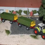 Ernteanhänger mit Bühne