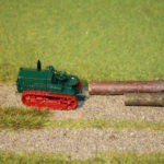 Oldtimer: Faun Schlepper im Forsteisatz