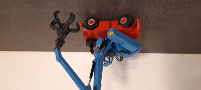 Umschlaggeräte von Fuchs im Modell Maßstab 1:50