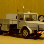 Zweiachsige Faun Zugmaschine ......der DB