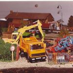 Der LKW sorgt gleich für Nachschub