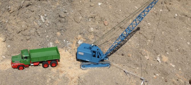 Bagger – Eigenbauten in 1:50