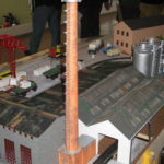 Heizhaus und Entladestelle