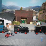 Auf dem Weg zur Baustelle