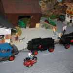 Roadtrain made in Germany in den 1960igern