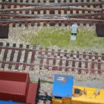 Beginn des Dreischienengleises