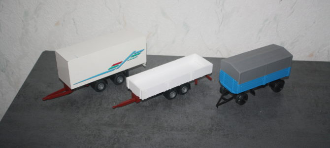 2-Achsanhänger in 1:50