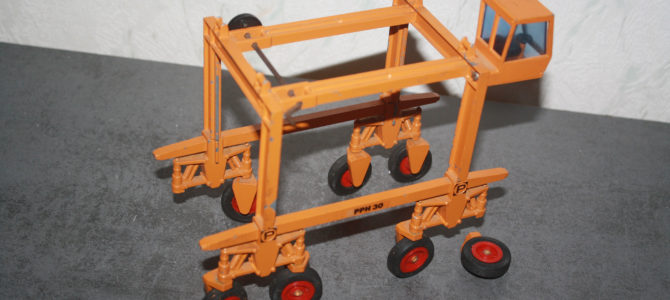 Restauration eines Peiner PPH 30 Containerhandlers