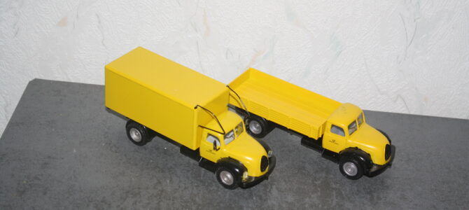 Postfahrzeuge II in 1:50