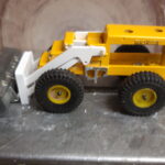 Erste "Anprobe der gefrästen Teile