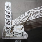 Hydraulik und Scherung des Hubseils