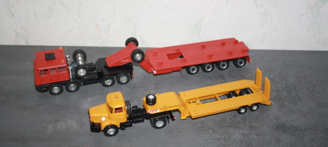 Berliet T12 und Berliet GBH von Solido und Corgi Toys