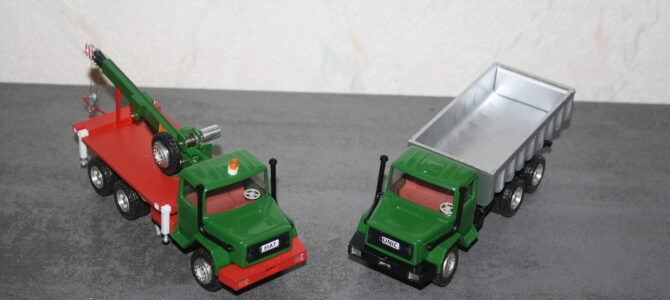 Unic und Fiat LKW- Modelle in 1:50