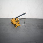 Liebherr bot für den Bagger auch dieses Arbeitsmittel an : einen Kranausleger