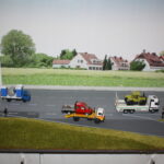 ...eine geänderte Zufahrt...