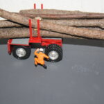 Kontrolle am Nachläufer...