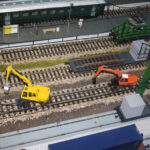 Atlasbagger mit und ohne Beobachterplatz