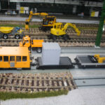 ÖBB Draisine mit Anhängern