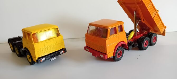 Umbau SIKU Henschel Zumaschine zum Kipper LKW