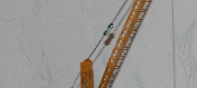 Umbauten mit SIKU 1:60 Liebherr Kranen