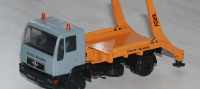 MAN VW 7,5 to von Conrad Umbau als Absetzkipper