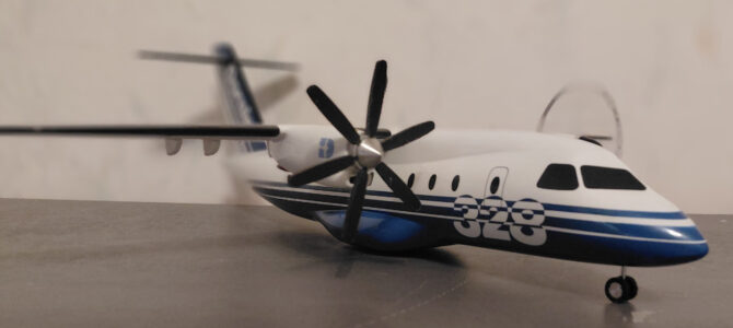 Ein Fahrwerk für die Dornier 328 in 1:50