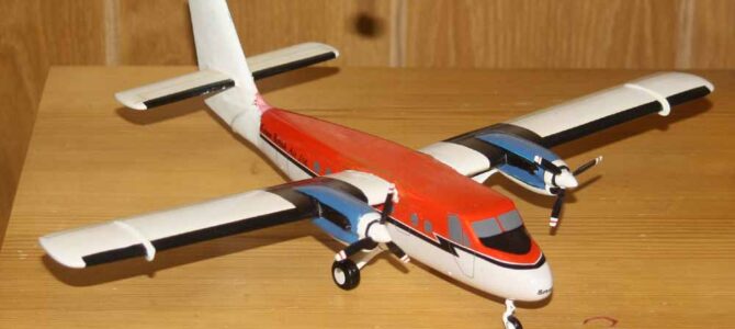Canadair Twin Otter in 1:50 restauriert Canadair Twin Otter in 1:50 restauriert