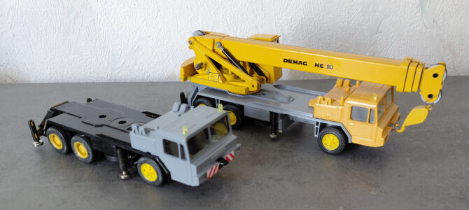 Umbau Fahrgestell Demag HC100/120 von NZG Umbau Fahrgestell Demag HC100/120 von NZG